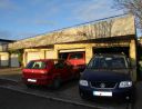 Garage mit Stellplatz
